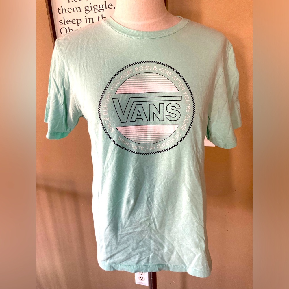 Vans Mint Green Short Sleeve Tee